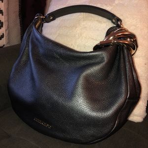 Metallic Gray Jimmy Choo bag